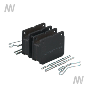 Bremsbelagsatz hinten 60mm - More 3
