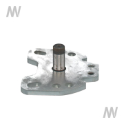 Grundplatte Kotflügelhalter links / rechts - More 3