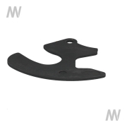 Spacerplatte mitte schwarz - More 3