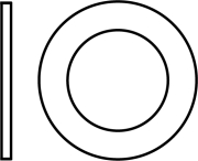 Washer, M24, DIN 9021 Galvanised, PU 25 - More 3