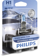 Halogenlampe H1 WhiteVision ultra 12V 55W P14,5s - More 3