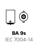 Kugellampe T4W 12V  BA9s VE2 - More 3