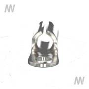 Lötkabelschuh Ringform Messing feuerverzinnt 10,5mm f.35-50mm² (10 Stück) - More 3
