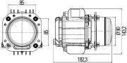 Hauptscheinwerfer LED li/re - More 3