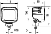 Arbeitsscheinwerfer, LED - More 3
