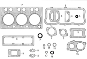 Cylinder head gasket set - More 3