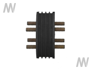 Gummidämpfer Kotflügelhalter vorne - More 3