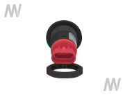 Pushbutton f. rear PTO - More 3