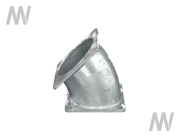 Elbow 45° 6" flange MZ - More 3