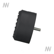 Kranzellpuffer D125x63 Schwarz - More 3