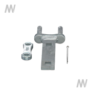 Pöttinger Verbindungsglied + Flansch DBD 80 - More 3