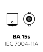 Kugellampe P21W 12V  BA15s VE2 - More 4