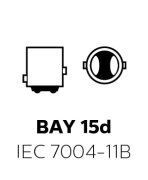 Kugellampe P21/5W 12V  BAY15d VE10 - More 4