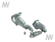 Locking latch set cat. III CBM - More 4