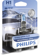 WhiteVision ultra H1 halogen lamp, 12V, 55W, P14.5s - More 5