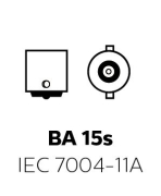 Kugellampe R10W 12V  BA15s VE2 - More 6