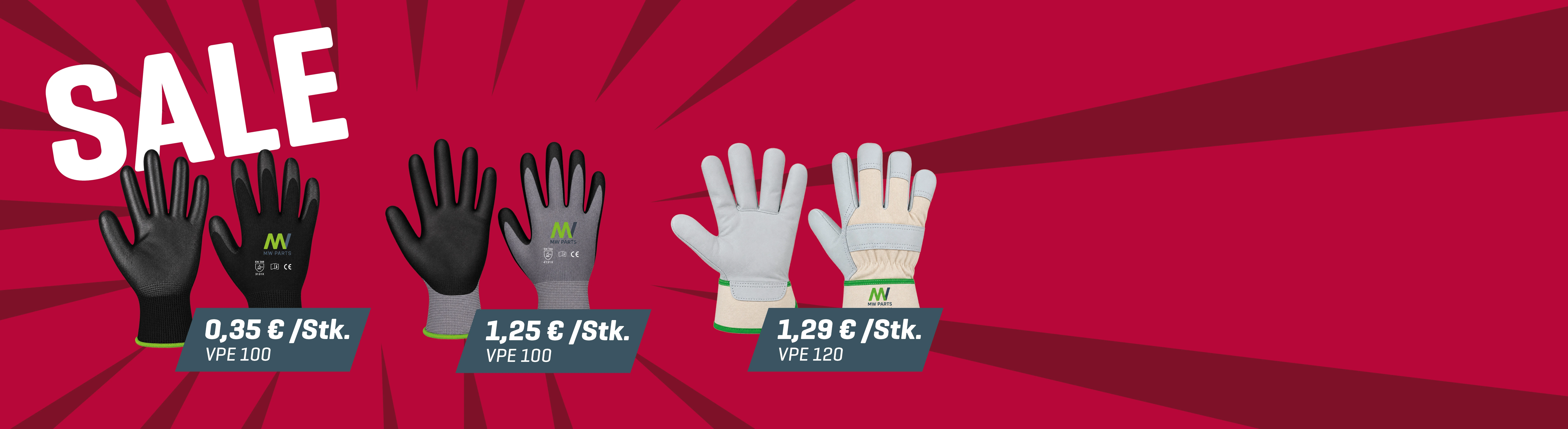 <p style="text-align: center;"><font size="7">Handschuhe so günstig wie nie!</font></p>