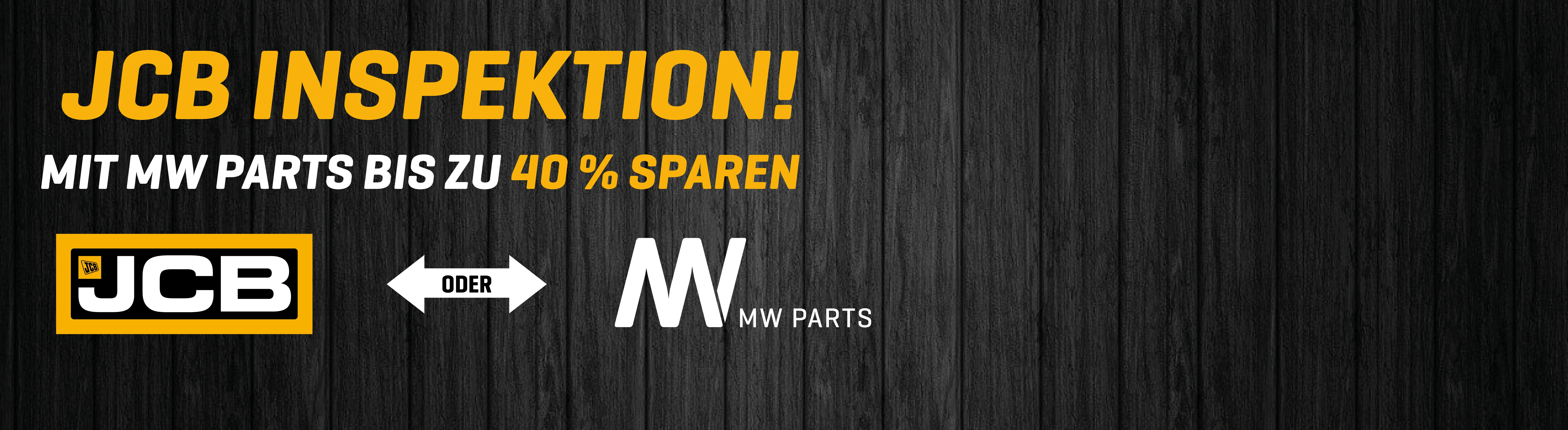 <font color="#000000">JCB Inspektionslisten, inkl.&nbsp;MW&nbsp;PARTS&nbsp;Alternativen</font>