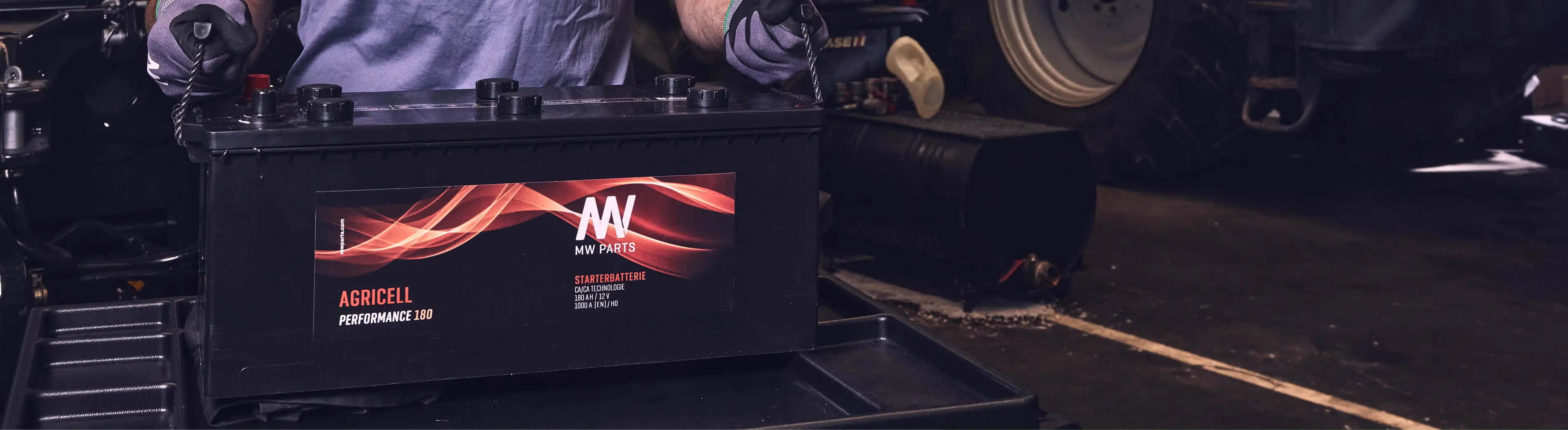 AGRICELL Performance - The battery for agricultural machinery